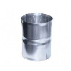 Адаптер котла, ф 140х140, 1,0мм, нержавейка h=120мм