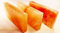 Плитка из гималайской соли 20*10*2,5см шлифованная